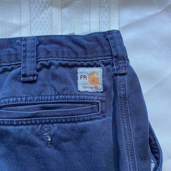 Carhartt Flame Resistant CAT 2 NFPA 2112 Pant Men 38x32 Utility Grunge Pants - Picture 10 of 11